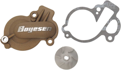 Boyesen - Boyesen Supercooler Water Pump Cover and Impeller Kit - Magnesium - WPK-45AM