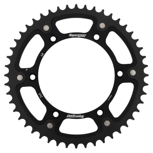 Supersprox - Supersprox Stealth Rear Sprocket - 48T - RST-245-48-BLK