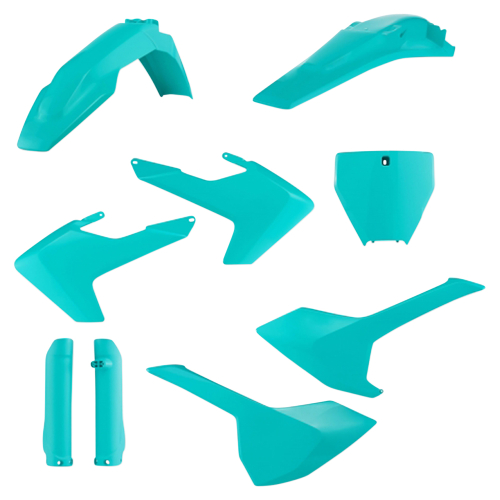 Acerbis - Acerbis Full Plastic Kit - Teal - 2462600213