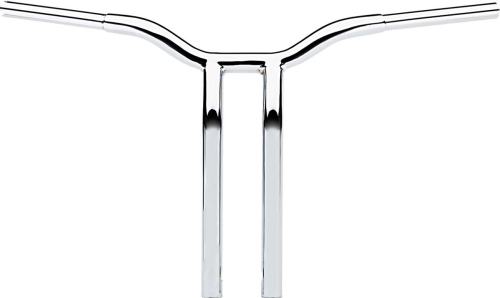 LA Choppers - LA Choppers 1-1/4in. Pullback Risers for Welded Kage Fighter T-Bars - Chrome - LA-7338-16
