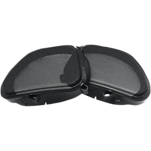 Hogtunes - Hogtunes Speaker Grill - Black Trim - RG RM GRILL