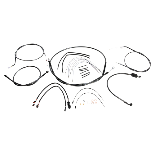 Magnum - Magnum Black Pearl Handlebar Installation Kit for 14-16in. Ape - 487673