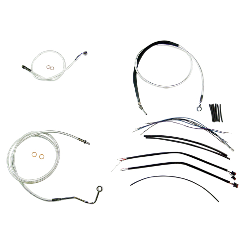 Magnum - Magnum Sterling Chromite II Handlebar Installation Kit for 15-17in. Ape - 387352