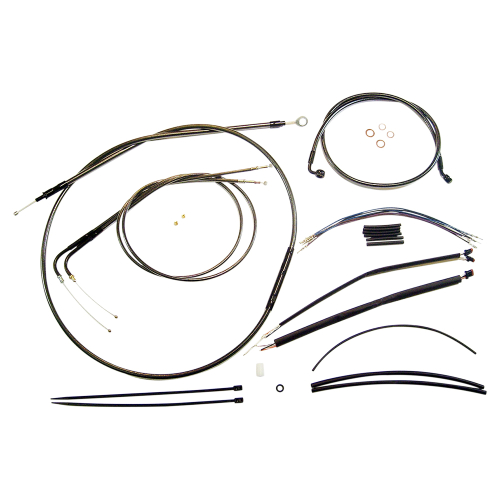 Magnum - Magnum Black Pearl Handlebar Installation Kit for 12-14in. Ape - 487271