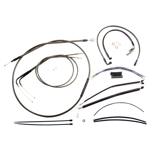 Magnum - Magnum Black Pearl Handlebar Installation Kit for 12-14in. Ape - 487181