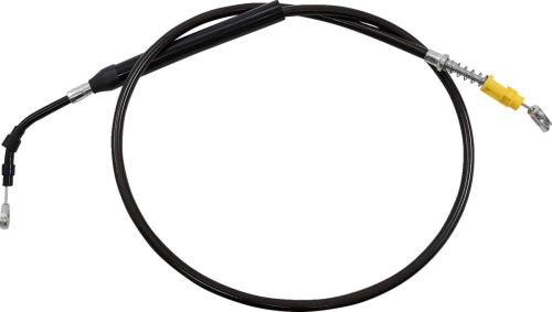 LA Choppers - LA Choppers Clutch Line - Midnight Braided with 15-17in. Ape Hangers - LA-8056C16M