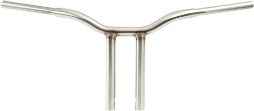 LA Choppers - LA Choppers 1-1/4in. Straight Risers for Welded Kage Fighter T-Bars - Stainless Steel - LA-7337-14SS
