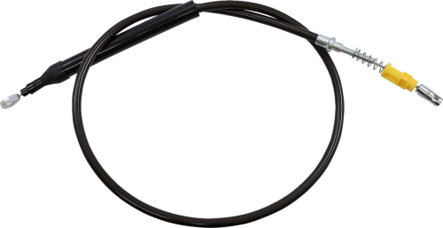 LA Choppers - LA Choppers Clutch Line - Midnight Braided with 18-20in. Ape Hangers - LA-8155C19M