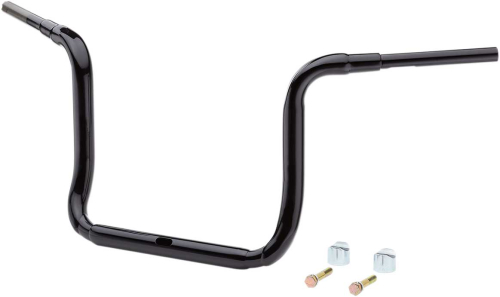 LA Choppers - LA Choppers 1-1/2in. Traditional Ape Hanger Handlebar - Black - LA-7323-14B