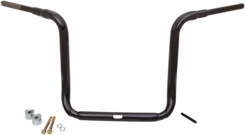 LA Choppers - LA Choppers 1-1/2in. Traditional Ape Hanger Handlebar - Black - LA-7323-16B