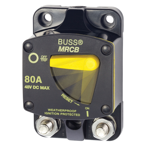 Blue Sea Systems - Blue Sea 7142  187 - Series Thermal Circuit Breaker  -  80Amp