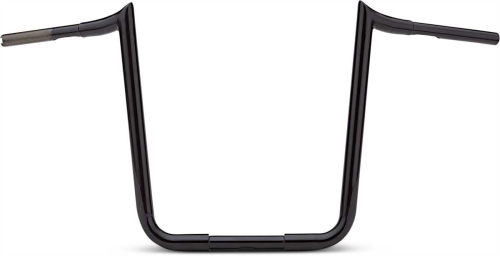 LA Choppers - LA Choppers 1-1/4in. Prime Ape Handlebars - 18in. Rise - Gloss Black - LA-7351-18B