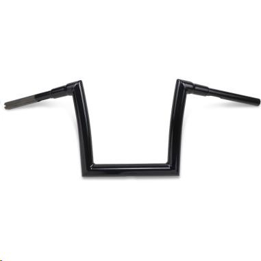 Todds Cycle - Todds Cycle 1-1/2in. Strip Handlebar - Gloss Black - 0601-4881