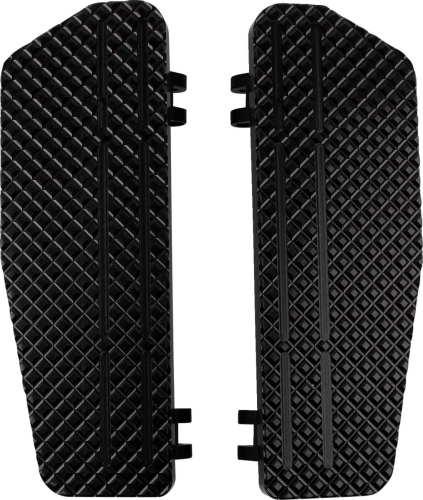 LA Choppers - LA Choppers Billet County Floorboard - Black - LA-P101-00B