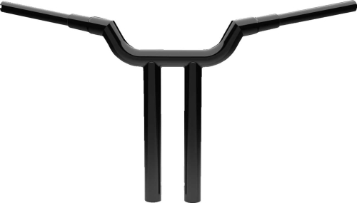 LA Choppers - LA Choppers 1-1/2in. Valley Handlebar - 14in. - Gloss Black - LA-7344-16B