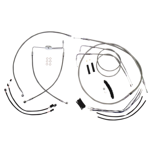 Magnum - Magnum Stainless Steel XR Handlebar Installation Kit for 12-14in. Ape - 589201