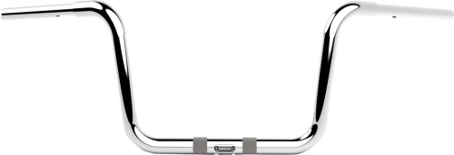 LA Choppers - LA Choppers 1-1/4in. Twin Round Handlebar - 10in. - Chrome - LA-7324-10C