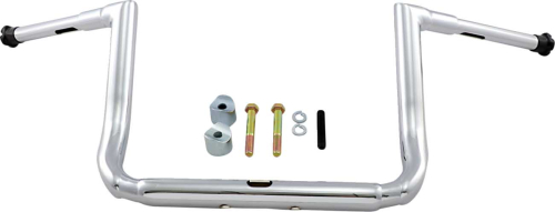 LA Choppers - LA Choppers 1-1/2in. Grande Twin Peaks Touring Handlebars - 12in. Rise - Chrome - LA-7364-12