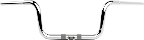 LA Choppers - LA Choppers 1-1/4in. Twin Round Handlebar - 8in. - Chrome - LA-7324-08C