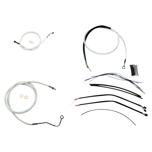 Magnum - Magnum Sterling Chromite II Handlebar Installation Kit for 12-14in. Ape - 387851
