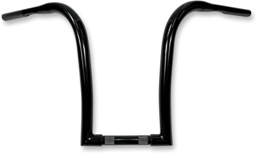 LA Choppers - LA Choppers 1 1/4in. Nice Curves Ape Hanger Handlebar - 14in. - Black - LA-7341-14B