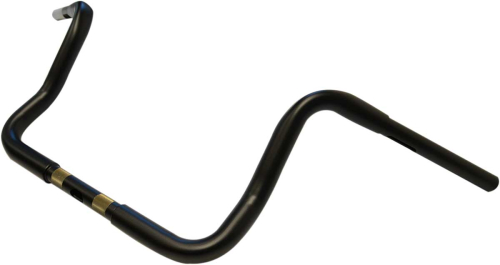 LA Choppers - LA Choppers 1-1/4in. Touring Ape Hanger - 10in. - Flat Black - LA-7321-10M