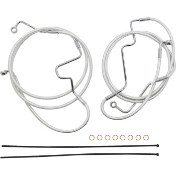 Magnum - Magnum Sterling Chromite II Handlebar Installation Kit for 15in-17in. Ape - 387992