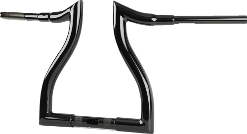 LA Choppers - LA Choppers 1-1/2in. Hammerhead Handlebar - 12in. - Black - LA-7326-12B