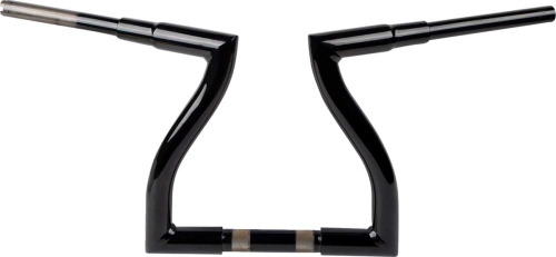 LA Choppers - LA Choppers 1-1/2in. Thresher Handlebar - 12in. - Black - LA-7327-12B