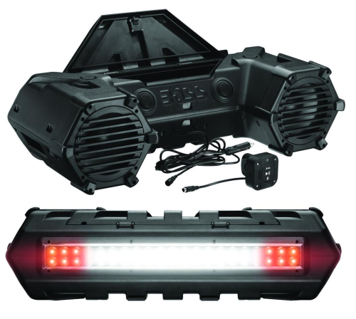 Boss Audio - Boss Audio All Terrain Sound System - 800W. - 6.5in. Bluetooth - ATVB95LED