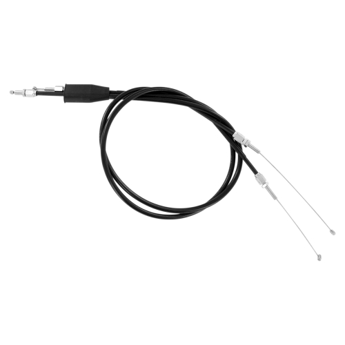 Motion Pro - Motion Pro Black Vinyl Push/Pull Throttle Cable Set - 02-0486