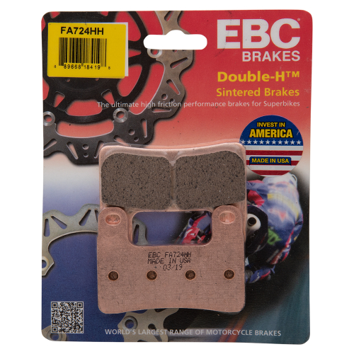 EBC - EBC Double-H Sintered Brake Pads - FA724HH