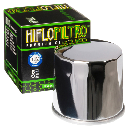 HiFlo - HiFlo Oil Filter - Chrome - HF138C