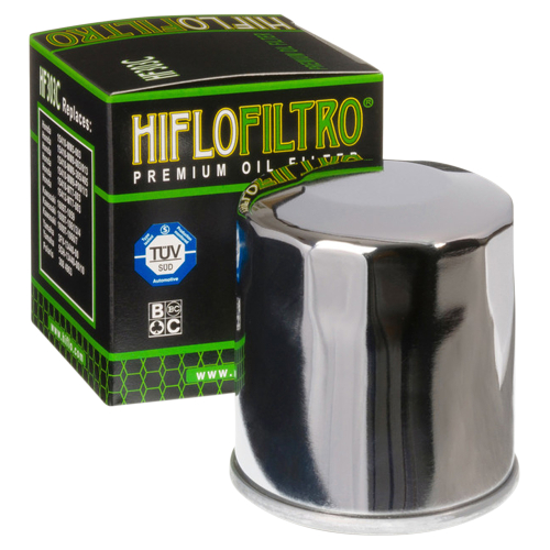 HiFlo - HiFlo Oil Filter - Chrome - HF303C