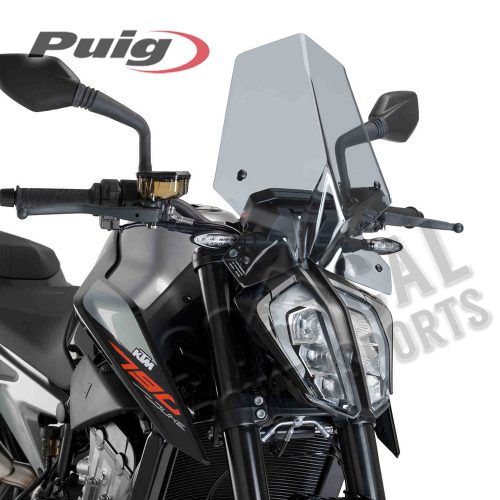 PUIG - PUIG New Generation Sport Windscreen - Smoke - 9668H