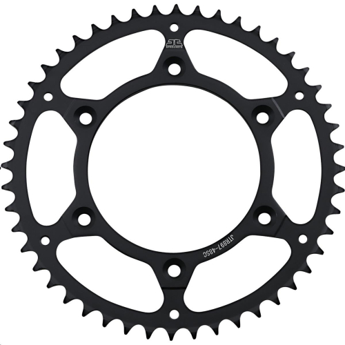 JT Sprockets - JT Sprockets Self-Cleaning Steel Rear Sprocket - 48T - JTR897.48SC