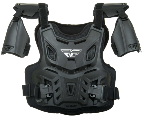 Fly Racing - Fly Racing Revel Offroad CE Rated Youth Roost Guard - 36-16060 YTH CE BLK - Black - OSFM