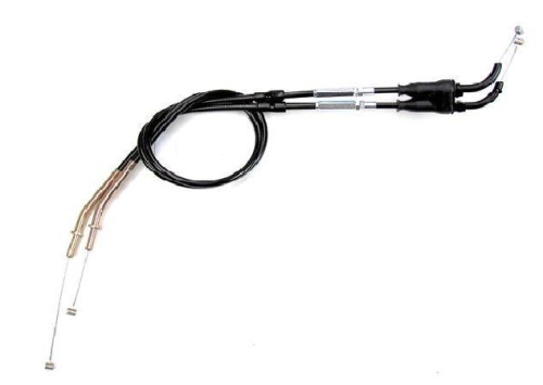 Motion Pro - Motion Pro Black Vinyl Push/Pull Throttle Cable Set - 03-0406