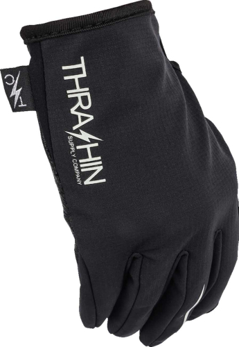Thrashin Supply Company - Thrashin Supply Company Stealth Windbreaker Gloves - SV1-19-11 - Black - X-Large