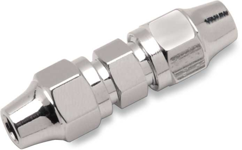 Drag Specialties - Drag Specialties Universal Chrome Union Fitting - 3/16in.-3/16in. - 345