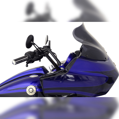 Klock Werks - Klock Werks Sport Flare Windshield - 12in. - Dark Smoke - KWW-01-0232