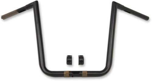 LA Choppers - LA Choppers 1-1/4in. Ape Hanger Hefty Twin Peaks Handlebar - 13in. - Gloss Black - LA-7312-63B