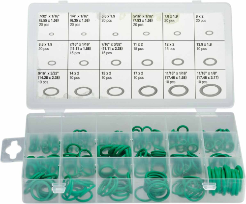 Moose Racing - Moose Racing Universal and SAE O-Ring Assortment - 206-5201
