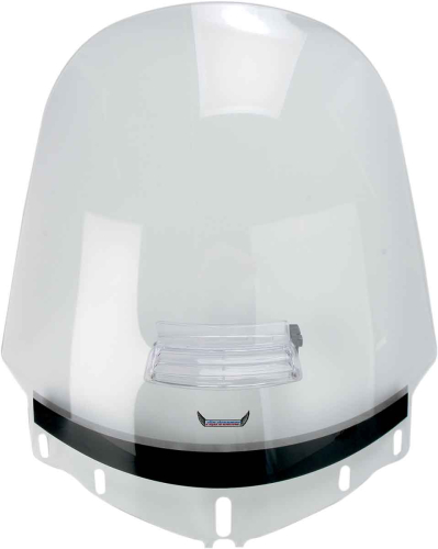 Slipstreamer - Slipstreamer Replacement Windshield - Clear - Tulsa Touring with Vents - T-167VC