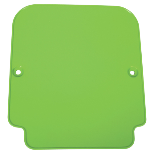 UFO Plastics - UFO Plastics Front Number Plate - KX Green - KA02707026