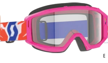 Scott USA - Scott USA Primal Youth Goggles - 403026-0026043 - Pink/Clear Lens - OSFM
