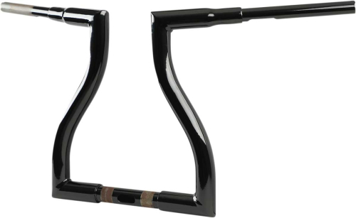 LA Choppers - LA Choppers 1-1/2in. Thresher Handlebar - Gloss Black - LA-7317-14B