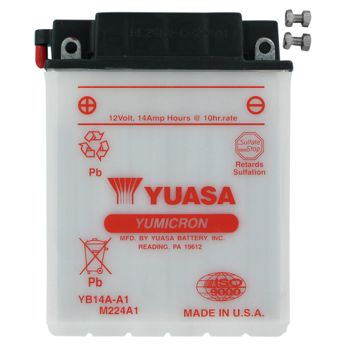 Yuasa - Yuasa Yumicron Battery - YB14A-A1 - YUAM224A1
