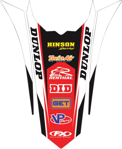 Factory Effex - Factory Effex Rear Fender Graphics Kit - Style 14 - 24-32332