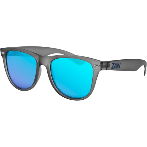 Zan Headgear - Zan Headgear Minty Sunglasses - EZMT03 - Matte Gray/Smoked Blue Lens